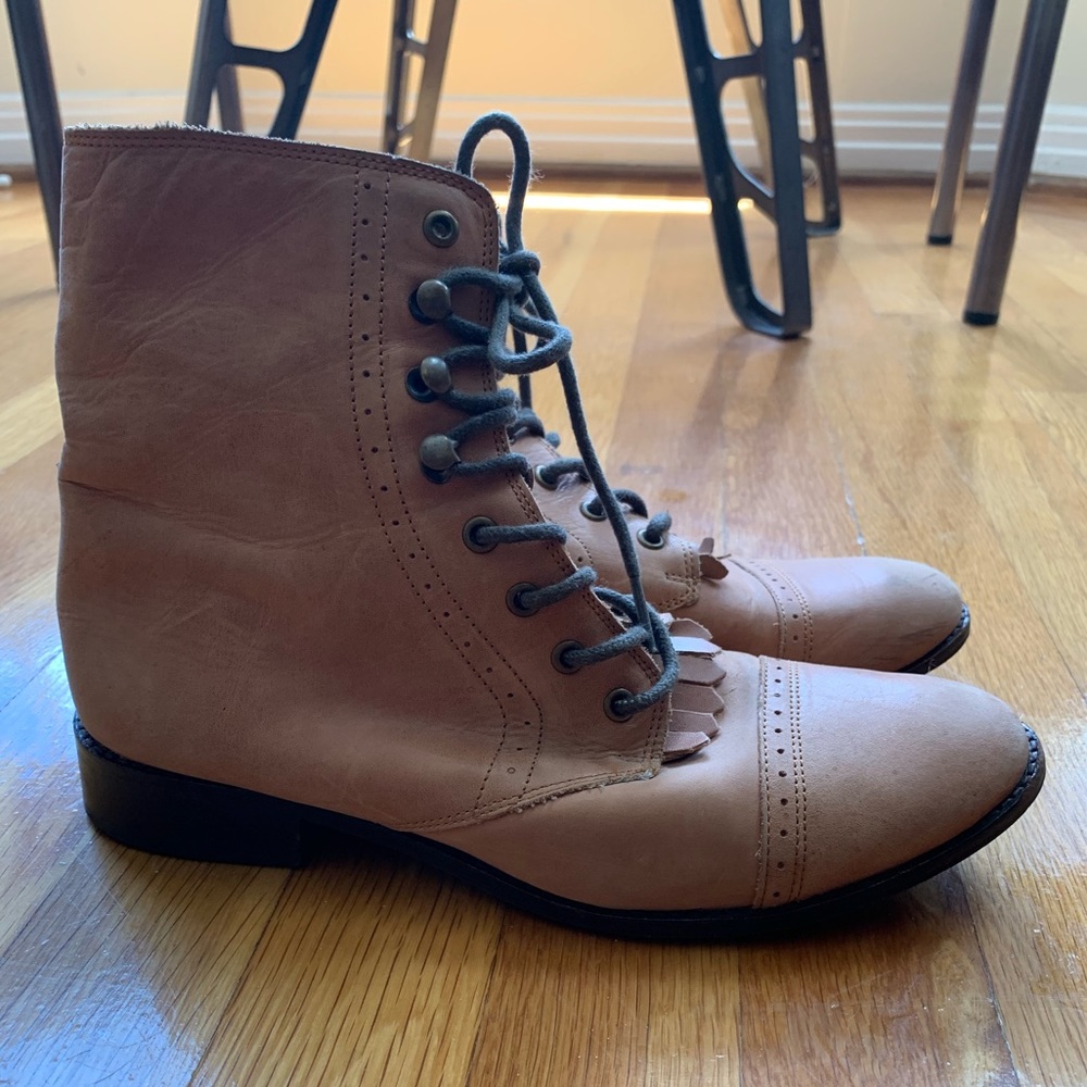 Kimchi Blue Combat boots (urban outfitters)